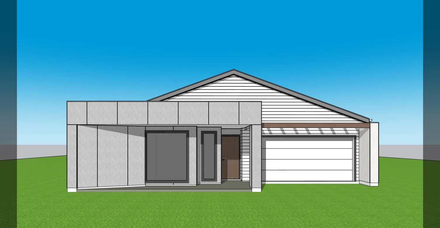 Facade Comparison Study — box modern charlemont residence