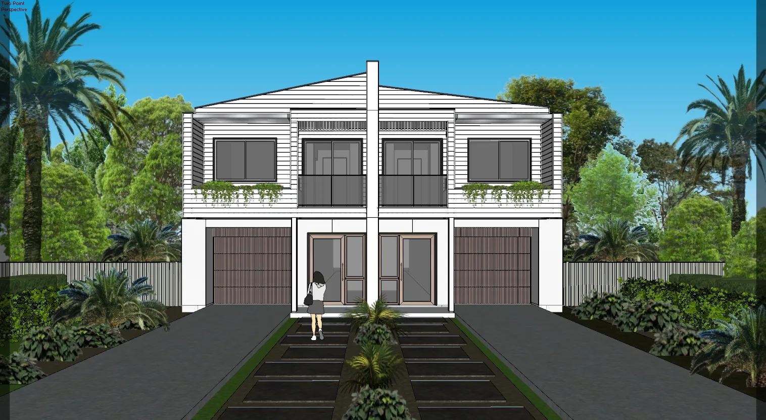 Architectural Film example — modern coastal duplex